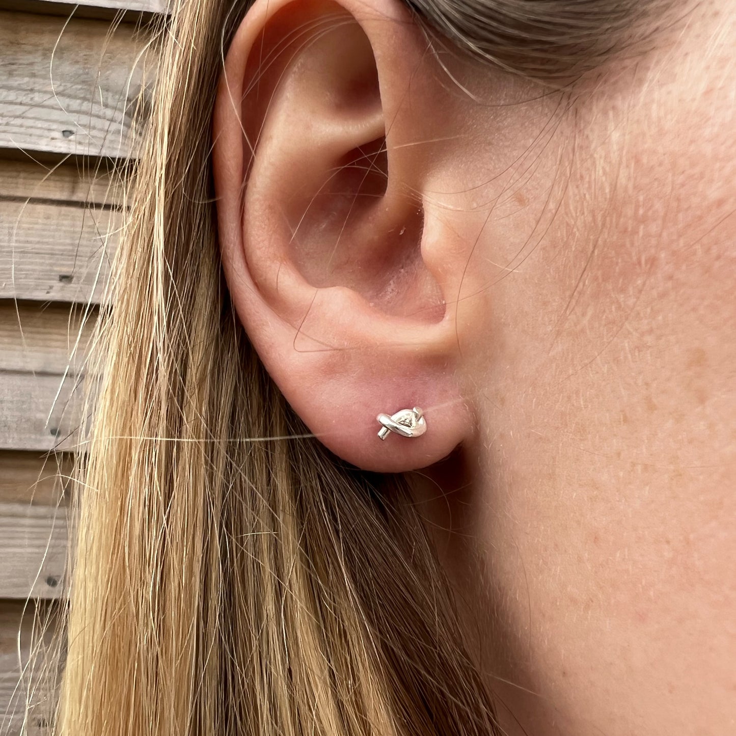 Knot Ear Studs - The Kristal Collection