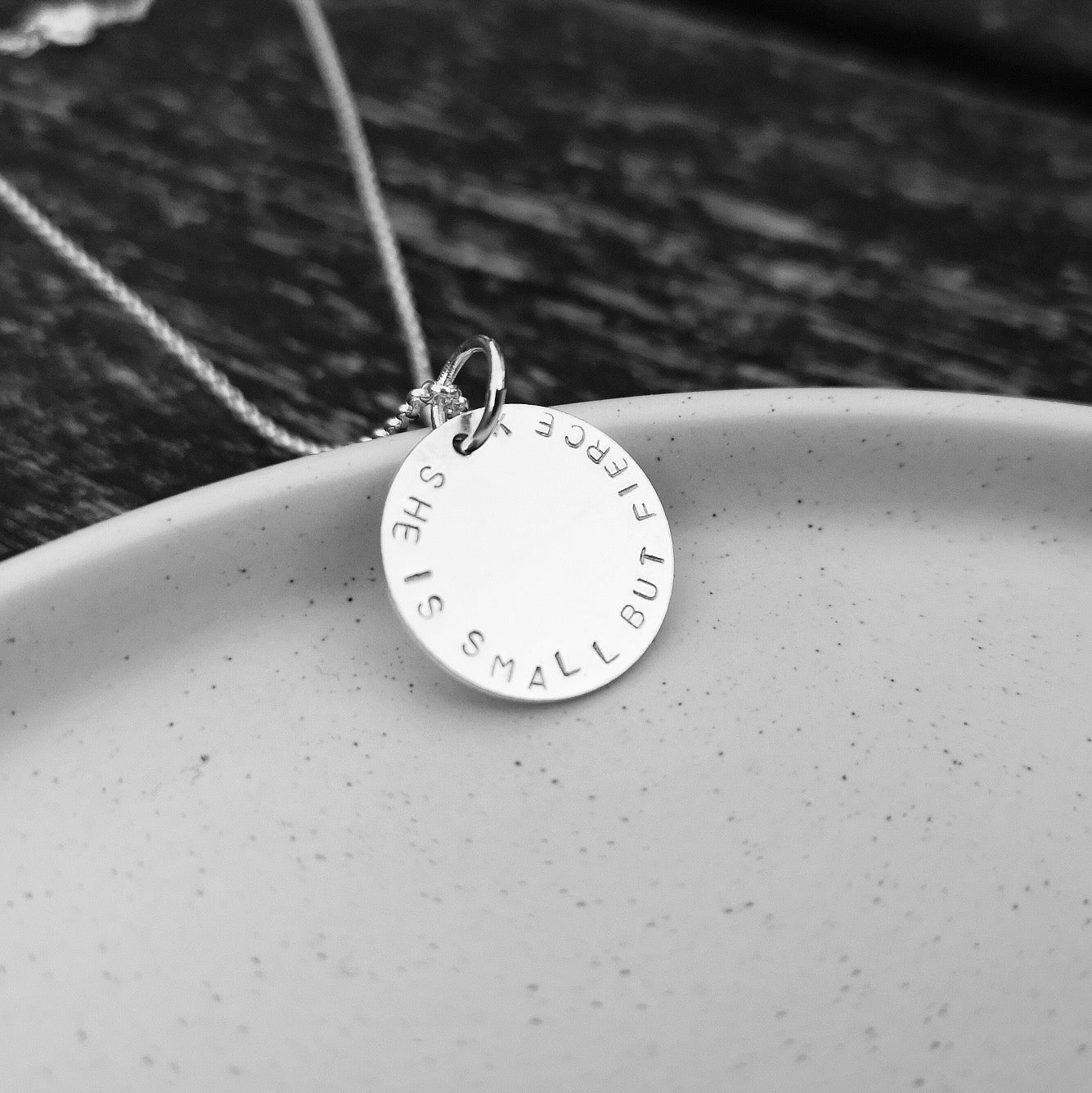 Personalised MAXI Disc Necklace