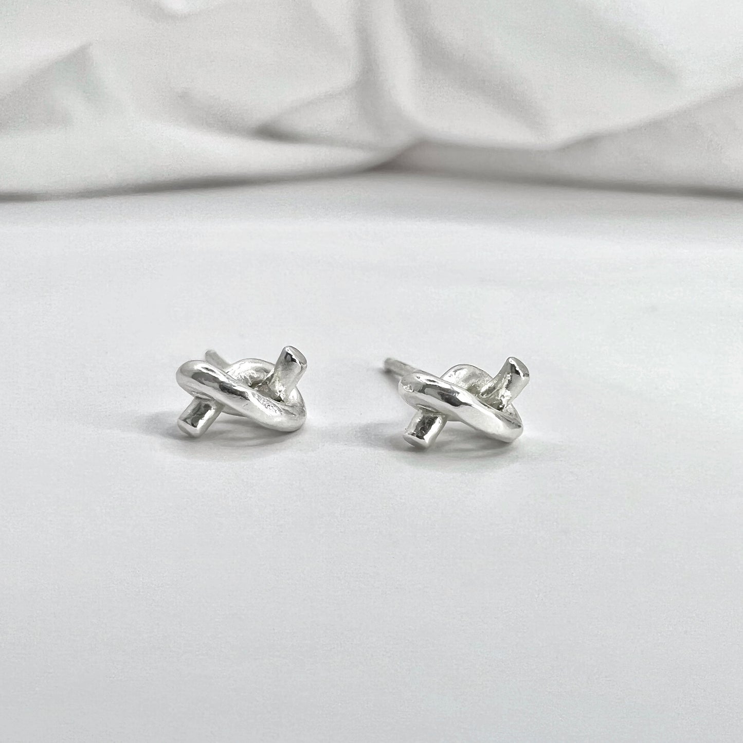 Knot Ear Studs - The Kristal Collection
